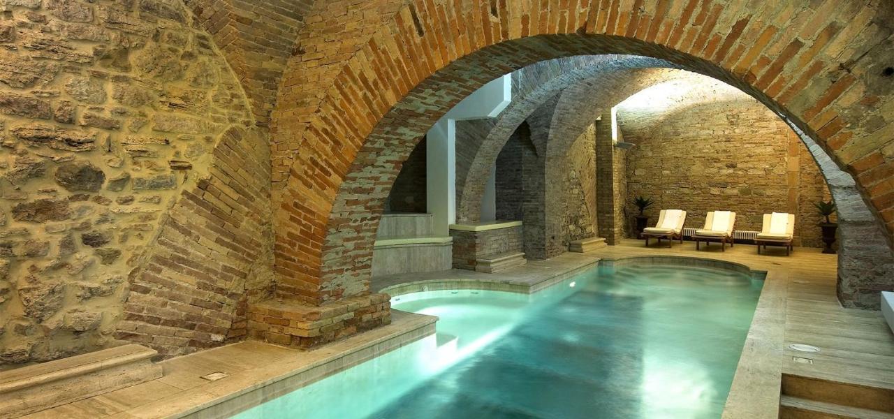 Sina Brufani Hotel Перуджа Екстериор снимка The Roman baths at the hotel